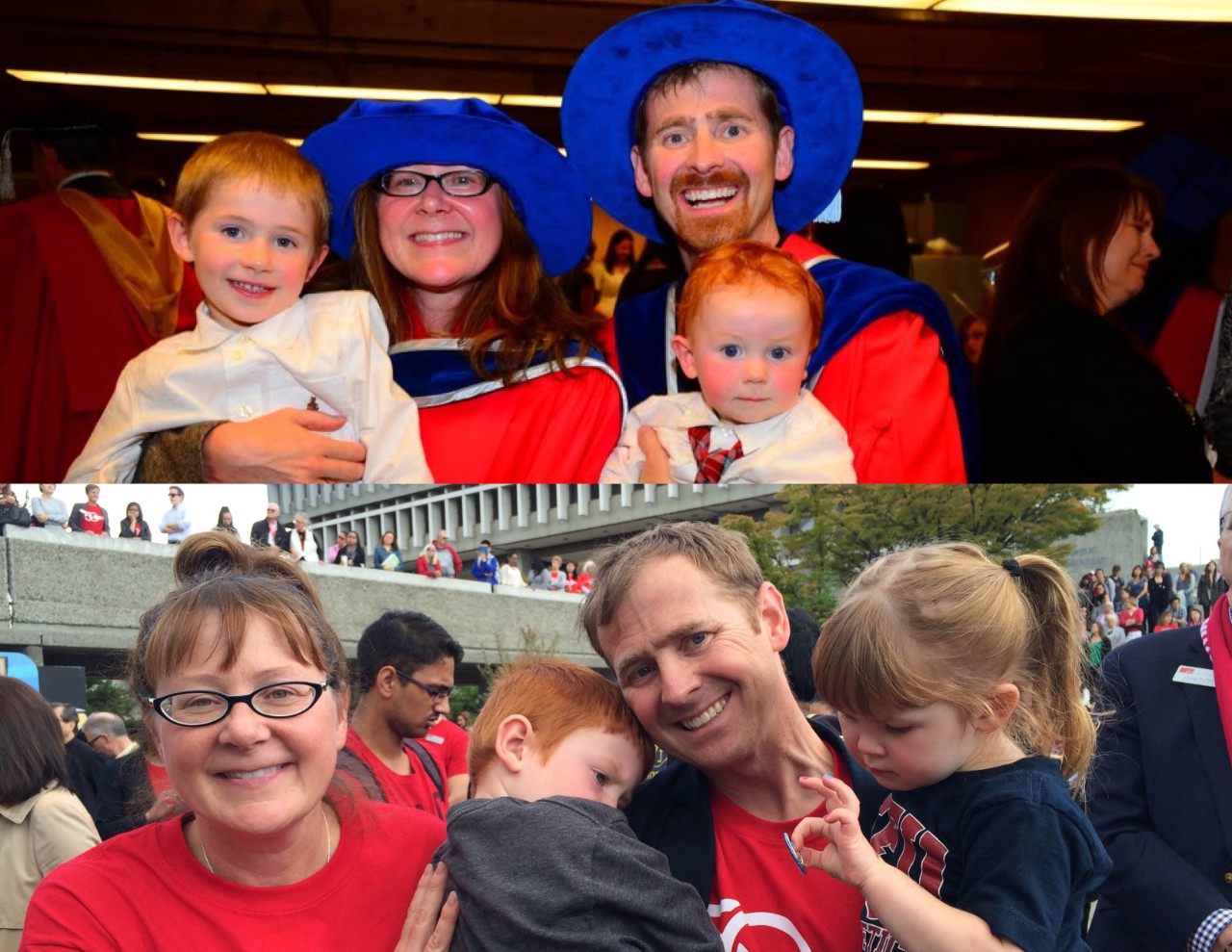 Cher (BA '95, MA '01, PhD '10) & Rob (BA '97, MA '02, PhD '11)