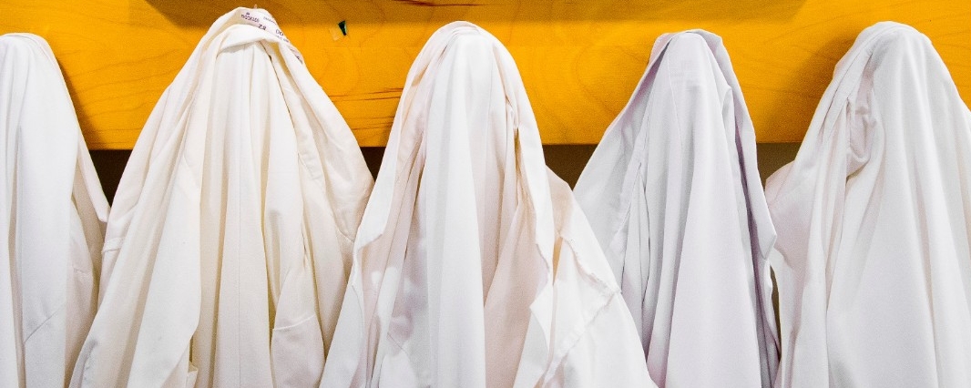 photo of lab coats